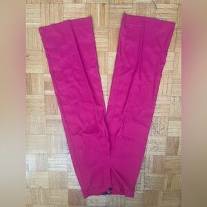 Zara pink flare pants